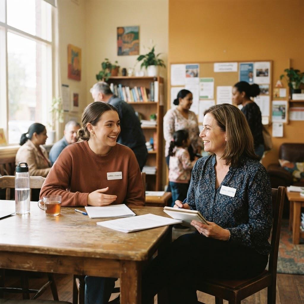 Student learning in a community setting