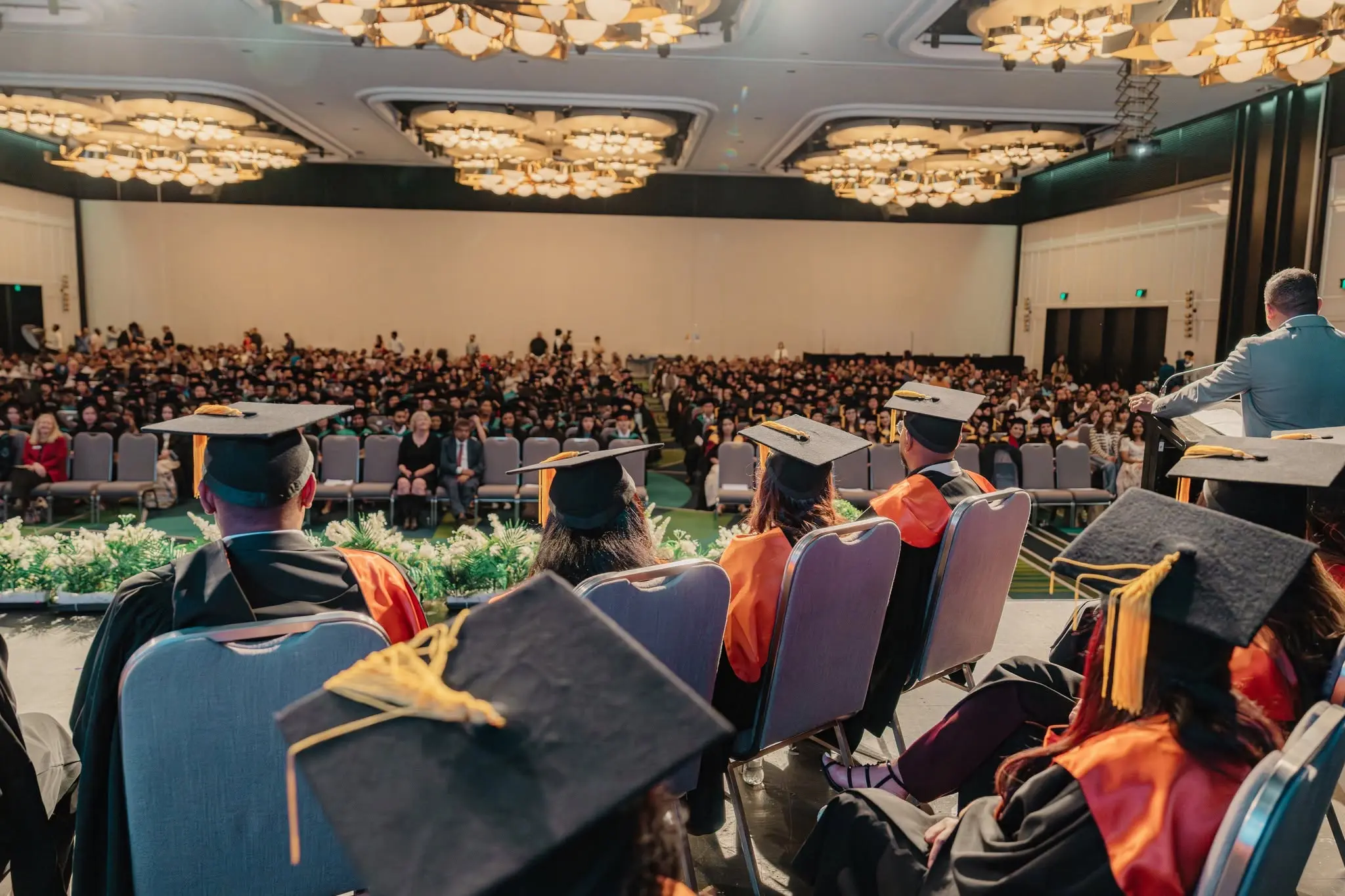 IHM alumni moment captured during graduation